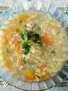 Foto resep Sup Jagung Telur