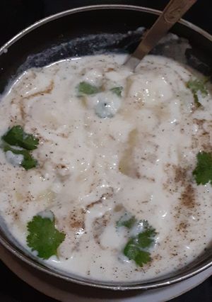 दही के आलू रेसिपी मुख्य फोटो