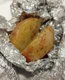 Patate al cartoccio in friggitrice ad aria