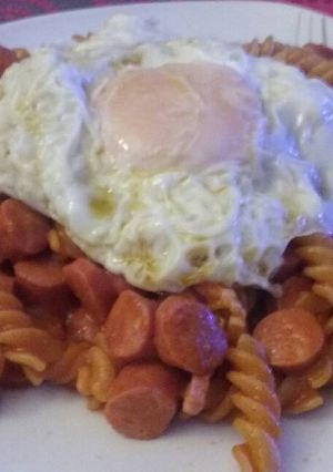 Foto principal de Macarrones con salchichas 😛