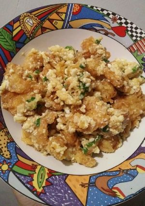 Foto resep Udang Goreng Telor Asin