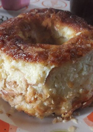 Una foto de Budín de pan