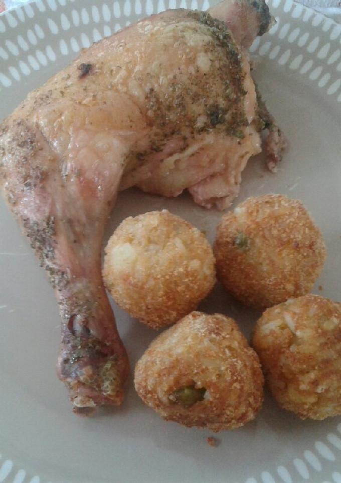 Una foto de Bolitas de arroz