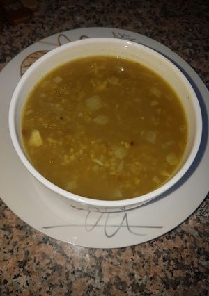 صورة لوصفة شوربة الفريكه