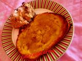 Torrijas con crema caramelizada