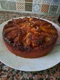 Torta de manzanas invertida