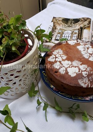 عکسی از دستور کیک اسفنجی با طعم لیمو