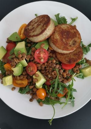 A picture of Lentil Salad.