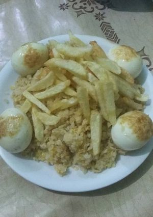 صورة لوصفة الكشري الاصفر
