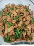 Tumis Ayam Buncis Ketumbar