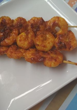 Foto resep Udang bakar teflon simpel