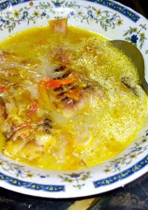 Foto resep Kakap Merah Kuah Kuning