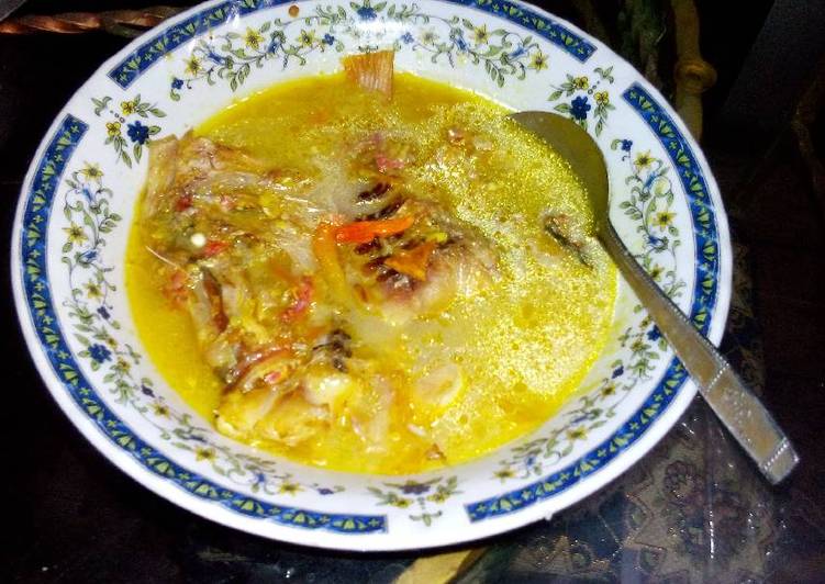Resep Kakap Merah Kuah Kuning, Bikin Ngiler