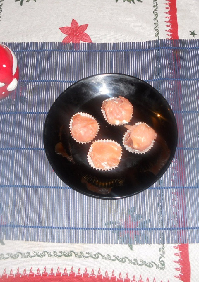 Una foto de Bombones de salmón