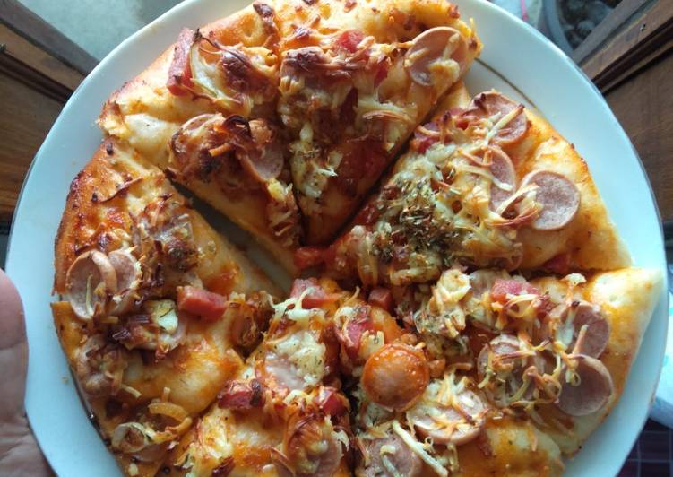 Resep Pizza homemade, Bisa Manjain Lidah