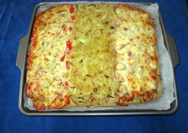 How to Prepare Ultimate Focaccia tre gusti a lunga lievitazione