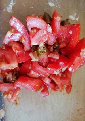 A picture of Breakfast salsa.