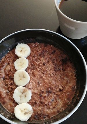 Une photo de Porridge tout choco 🍫