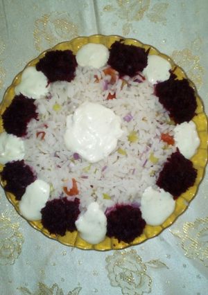 صورة لوصفة سلطة ارز