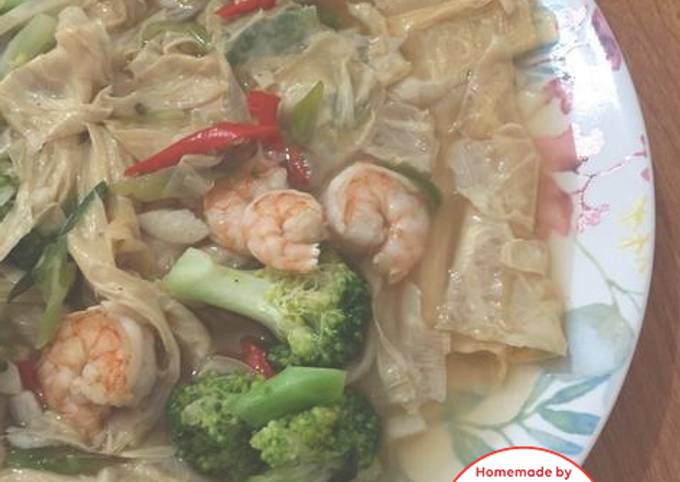 Tumis brokoli udang kembang tahu nikmat mudah #homemadebylita