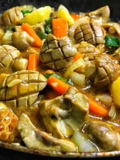 Hình của món Cật heo xào rau củ.