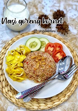 Foto resep Nasi goreng kornet