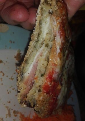 Una foto de Mila de berenjena rellena!!