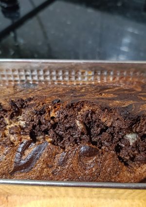 Una foto de Budín marmolado con 1 solo huevo
