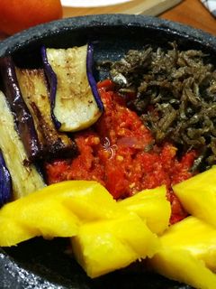 Foto resep Terong - Teri Penyet Sambal Terasi Simple