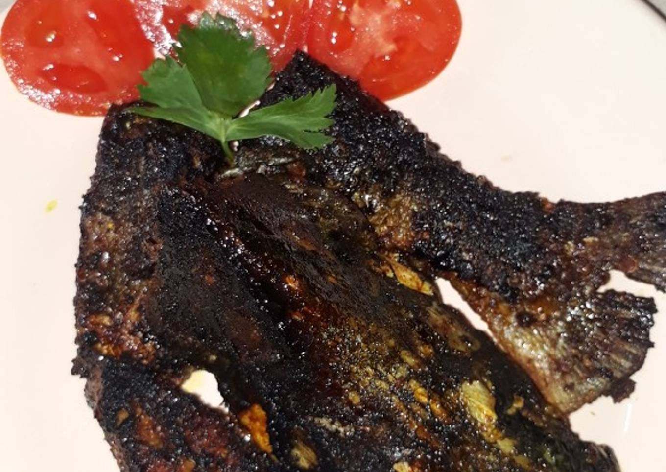 Ikan patin bakar teflon