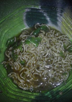 Foto resep Membuat seblak mie pedas cabe ijo
