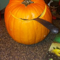 A picture of Veronica's Pumpkin Punch.