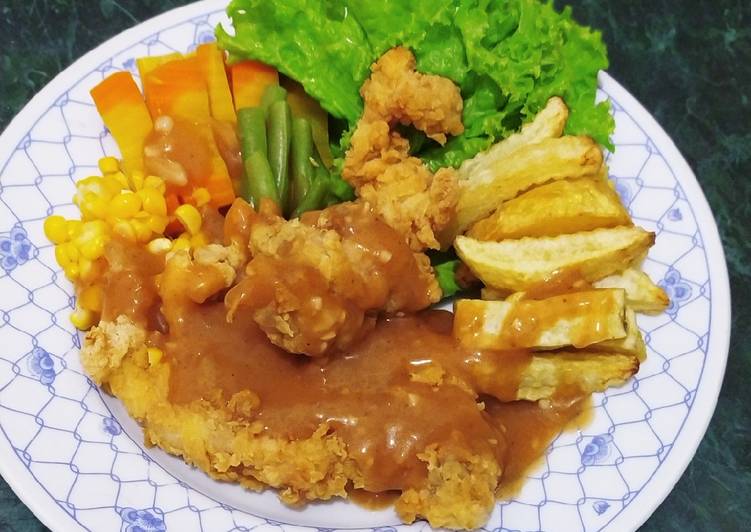 Langkah Mudah untuk Membuat CrISPY ChICKEN StEAK Anti Gagal