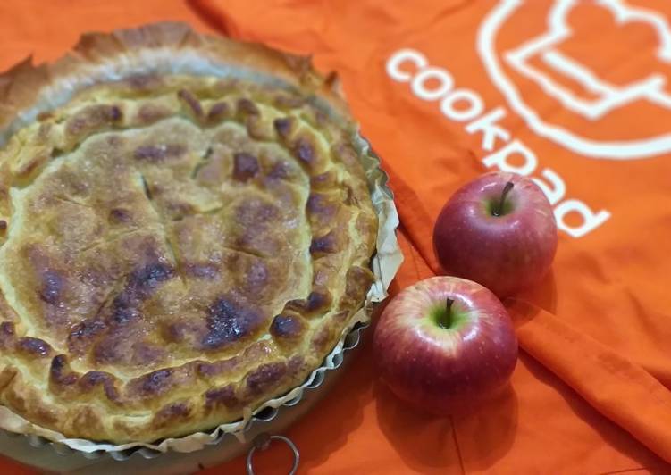 Simple Way to Prepare Award-winning 🍎Apple-grapes pie🍇