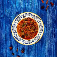 A picture of Elephant Yam (Suran) cooked with Shrimps.