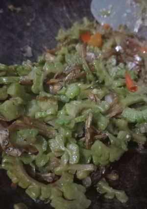 Foto resep Tumis pare teri