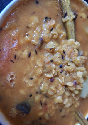 সাম্বার ডাল (sambar dal recipe in Bengali) রেসিপির প্রধান ছবি