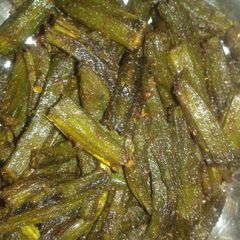 A picture of Masala Bhindi.