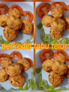 Foto resep Perkedel tahu telur