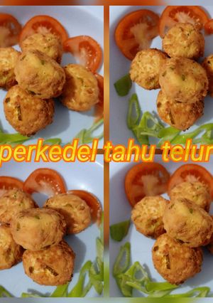 Foto resep Perkedel tahu telur