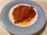 Carnita de Porc in Sos de Rosii