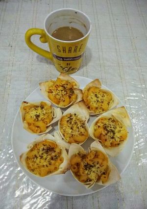 Foto resep Macaroni Bolognese Cupcake