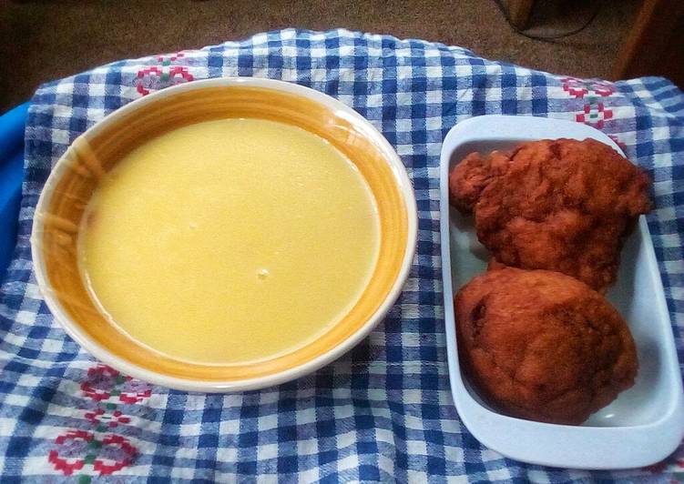 Easiest Way to Prepare Award-winning Akara and yellow pap