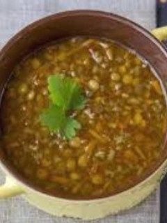 عکسی از دستور سوپ عدس