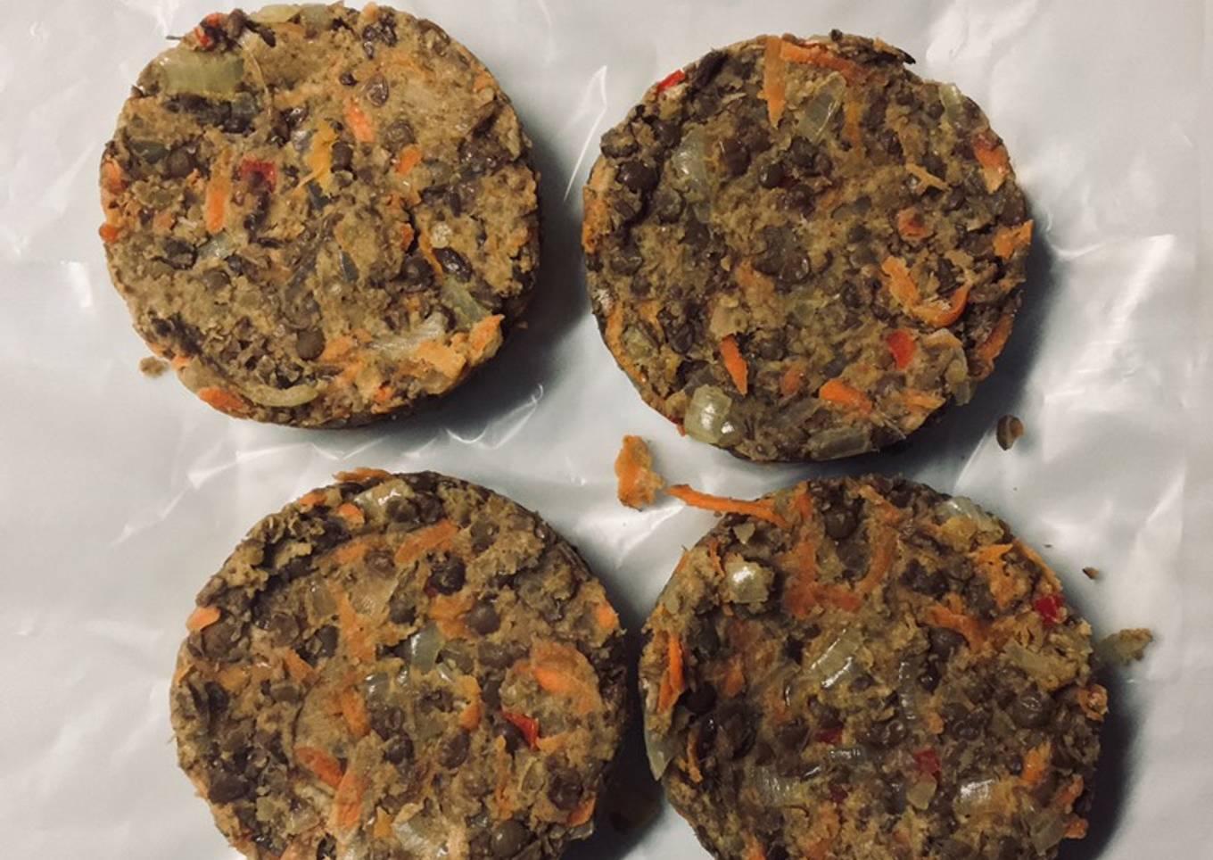 Hamburguesa de lentejas
