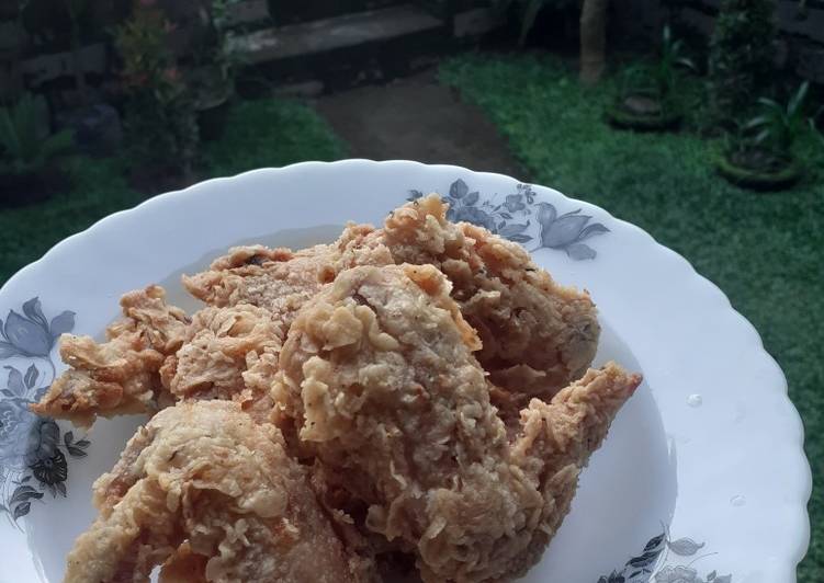 Resep Sayap Ayam Crispy Anti Gagal