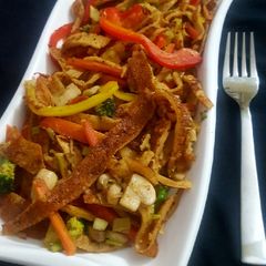 A picture of Masoor Cheela Noodles.
