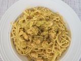 Pasta salmón y guacamole