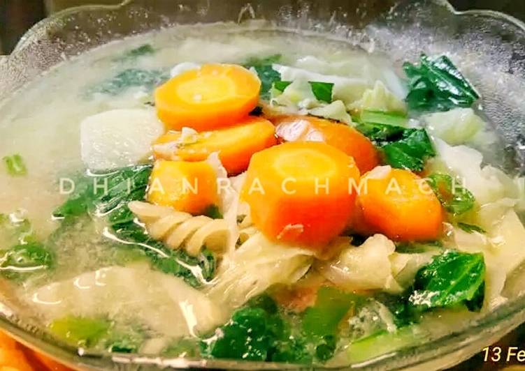 Cara Gampang Membuat Sop Telur Ayam Kate, Menggugah Selera
