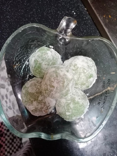 Foto resep Mochi pandan isi kacang